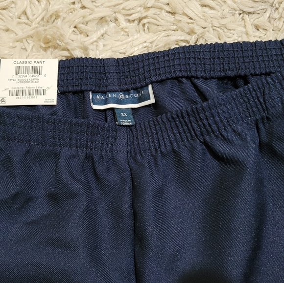 Karen Scott Plus Size Pull-On Pants - Picture 4 of 4